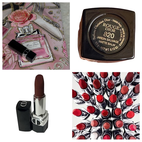 Dior Other - Dior Rouge Lipstick #820 Jardin Sauvage Matte Balm, New full size